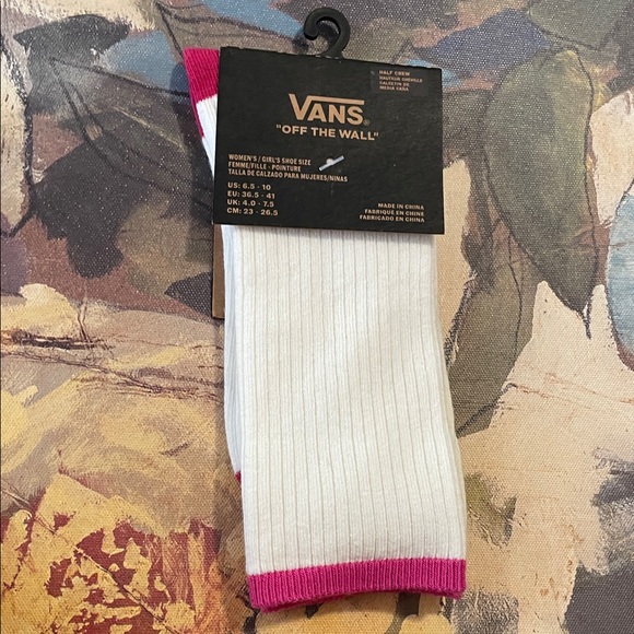 📬READY TO SHIP📬 1 Pair of Vans Half Crew Socks
